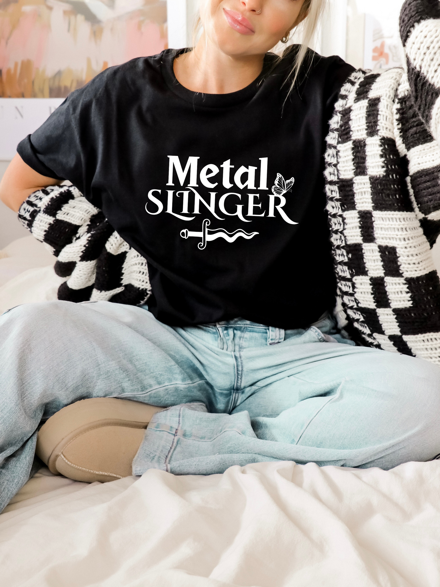 Metal Slinger - Comfort Colors® Tee, Officially Licensed Metal Slinger Shirt