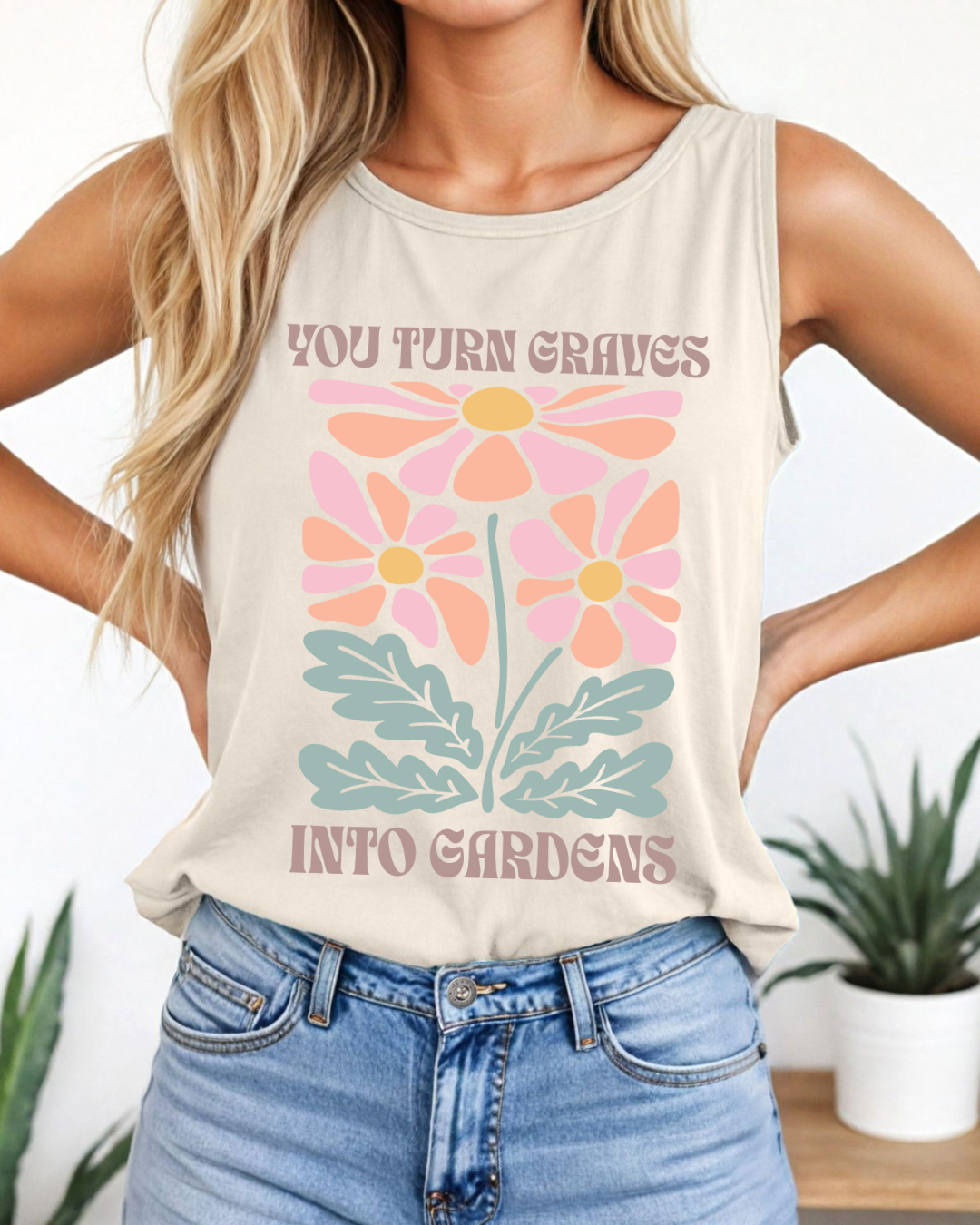 Graves Into Gardens - Comfort Colors Tank