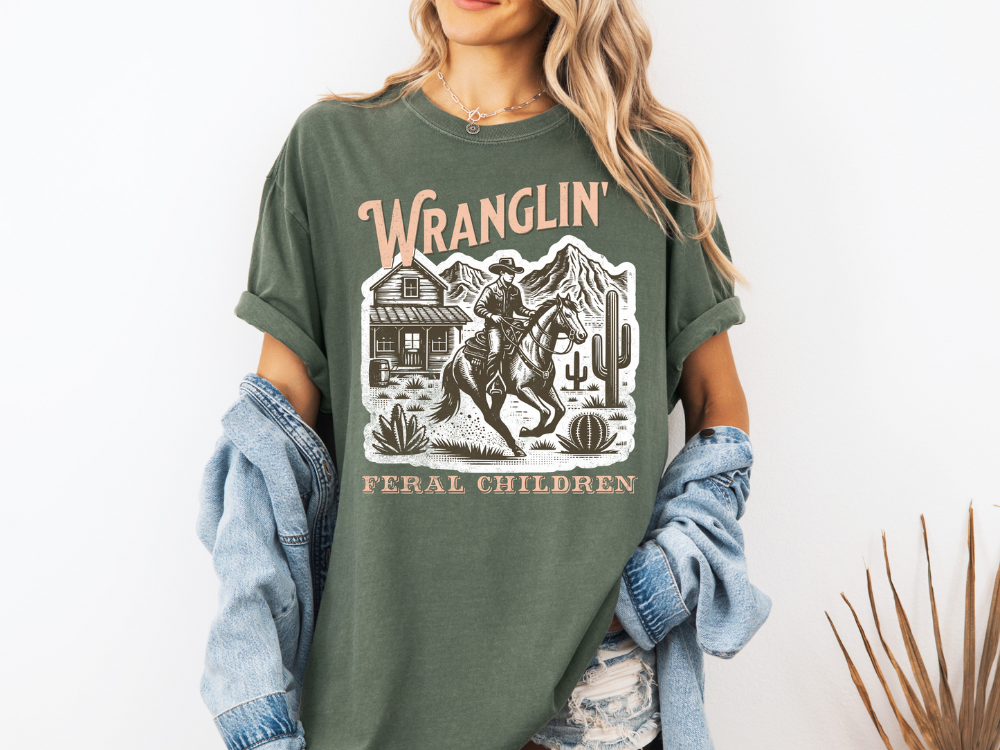 Wranglin' Feral Children - Comfort Colors Tee