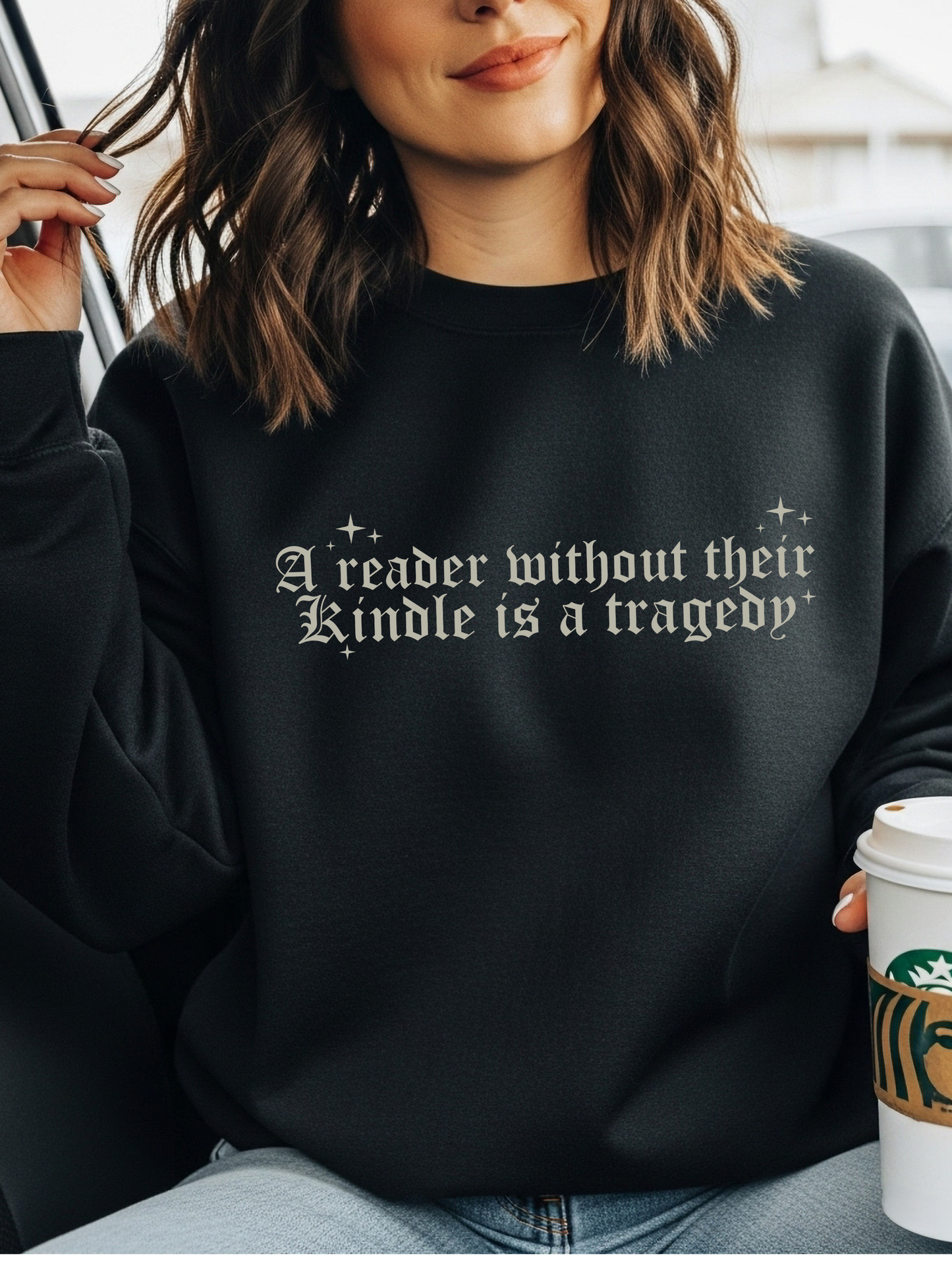 Reader Without Their Kindle - Sweatshirt