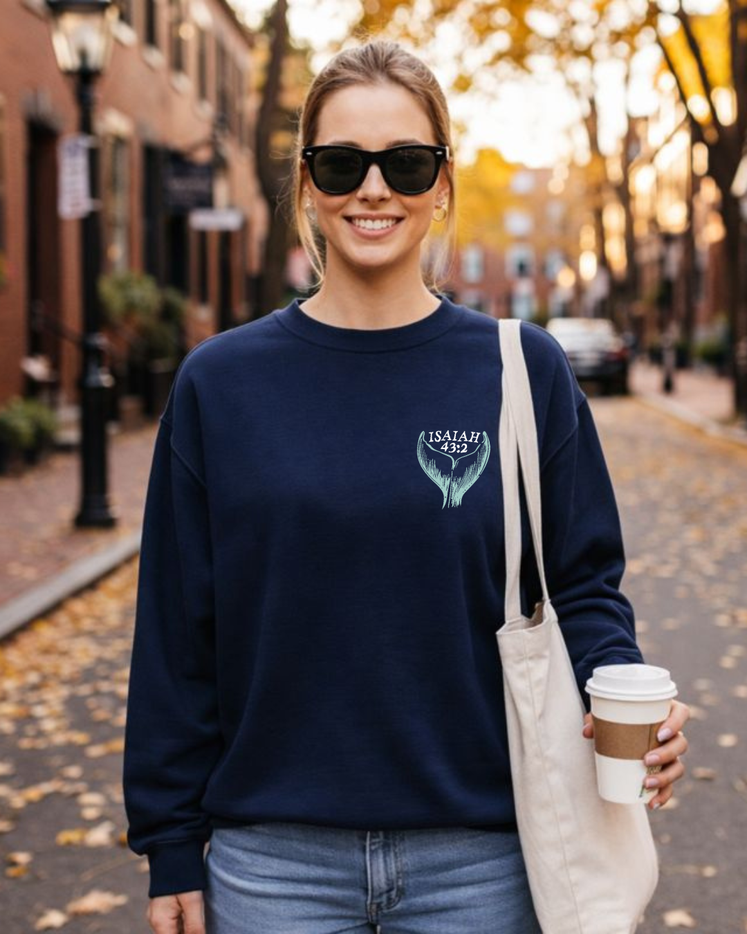 Deep Waters – Faith Crewneck