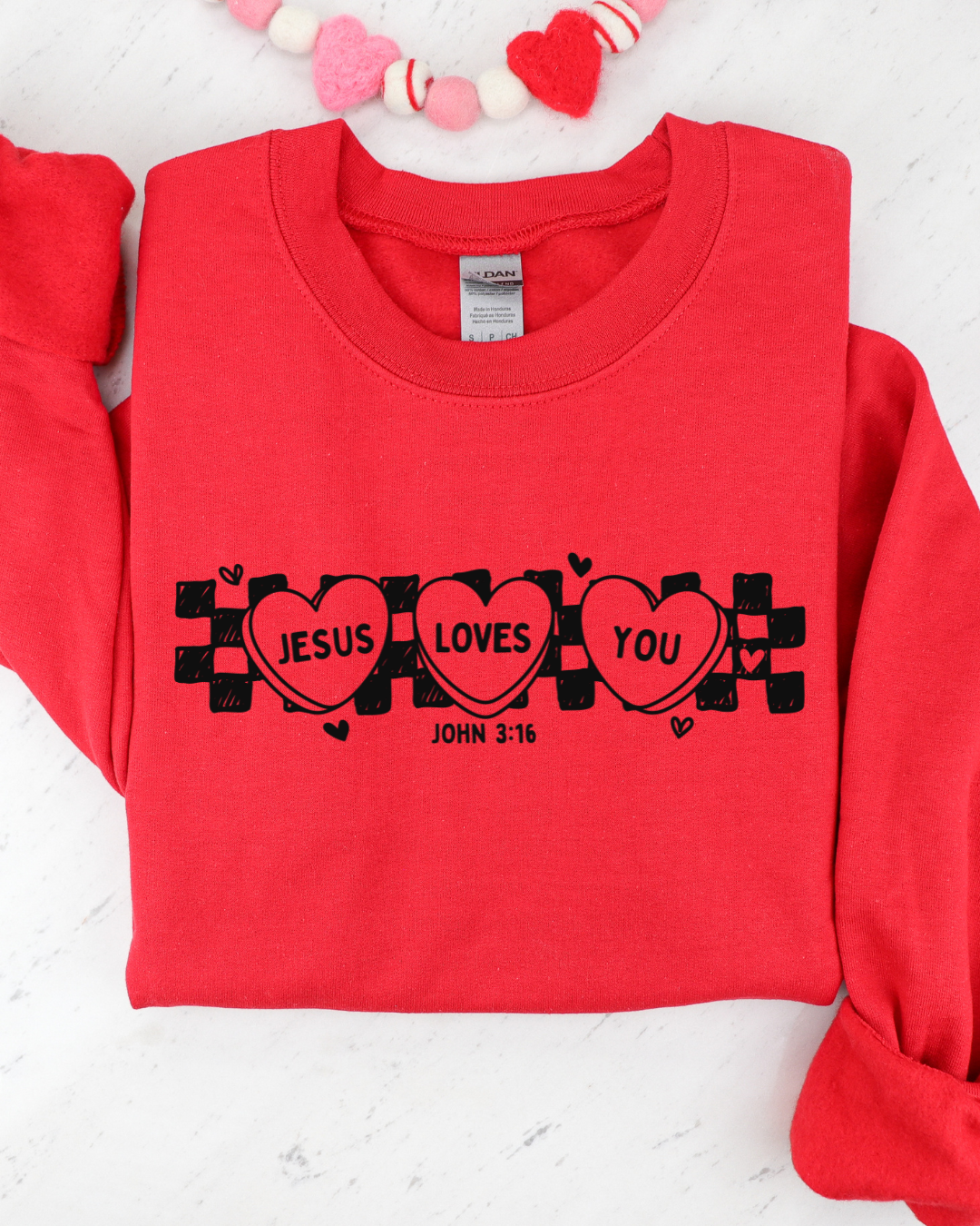 Jesus Loves You - Faith Crewneck