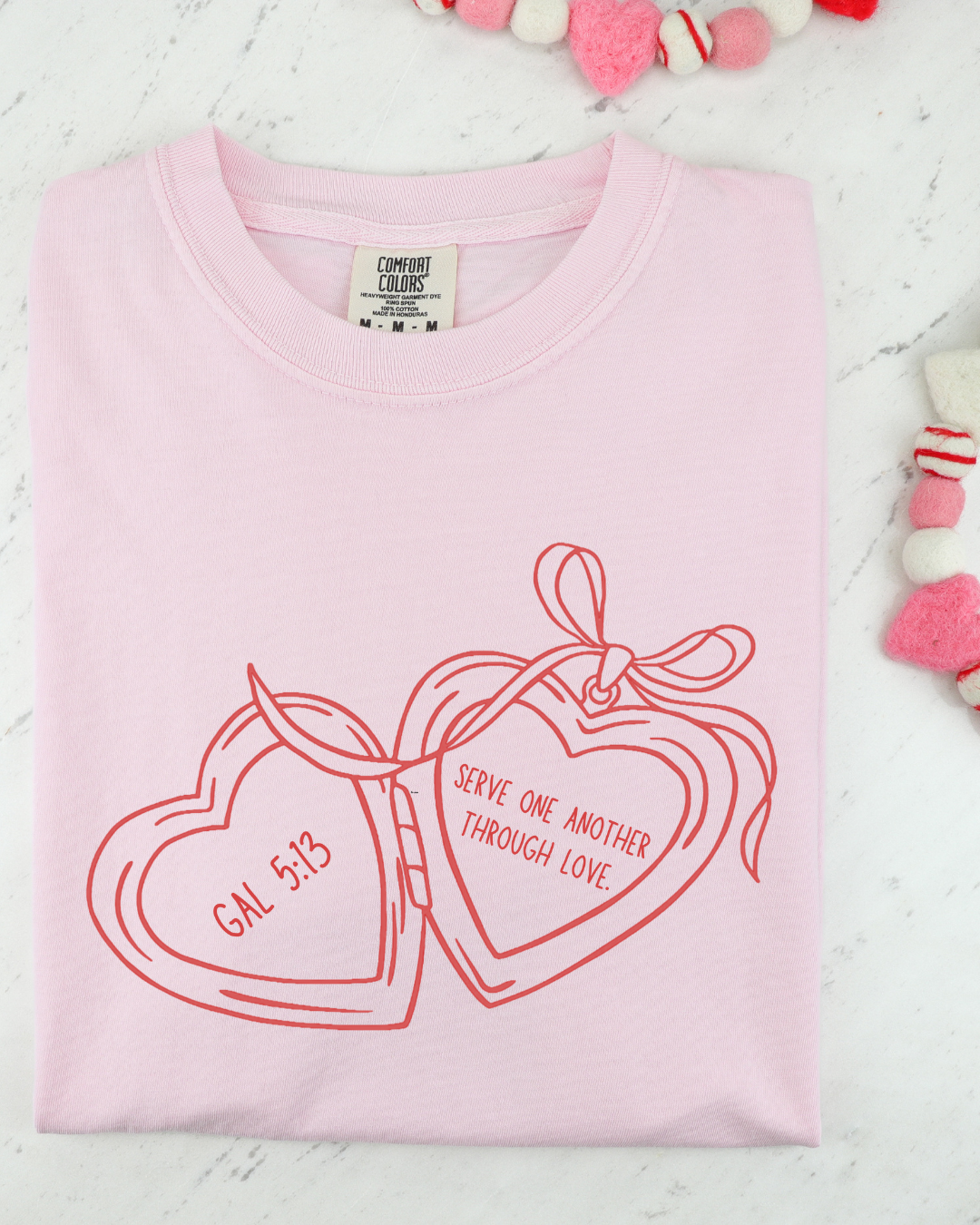 Serve One Another in Love - Faith Tee