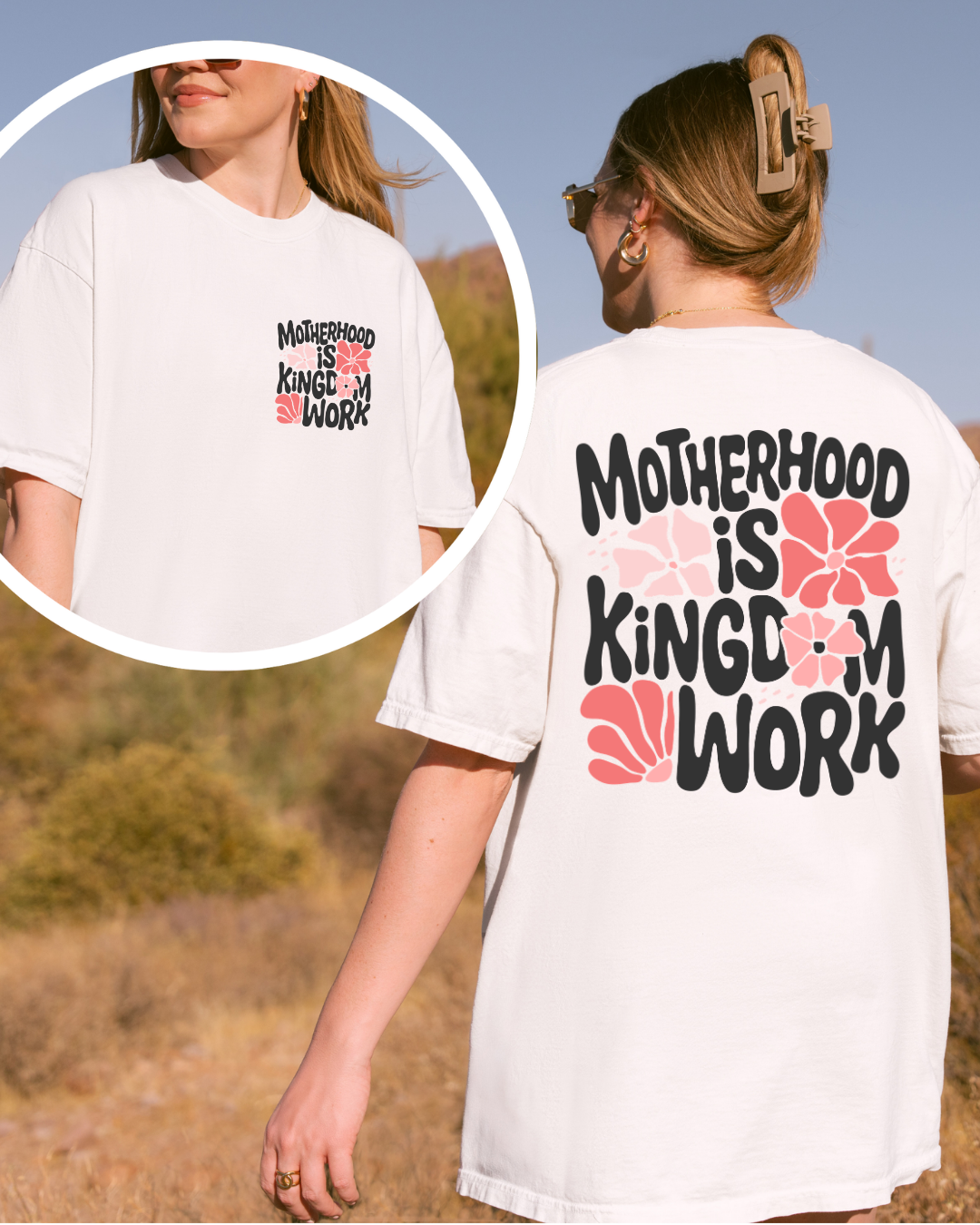 Motherhood Is Kingdom Work - Tee