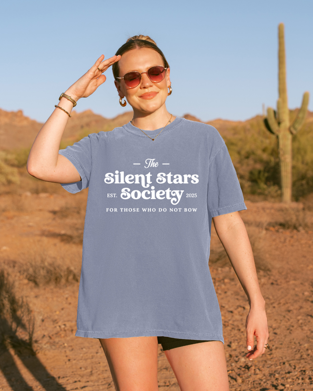 The Silent Stars Society Tee – Officially Licensed Celestial Court