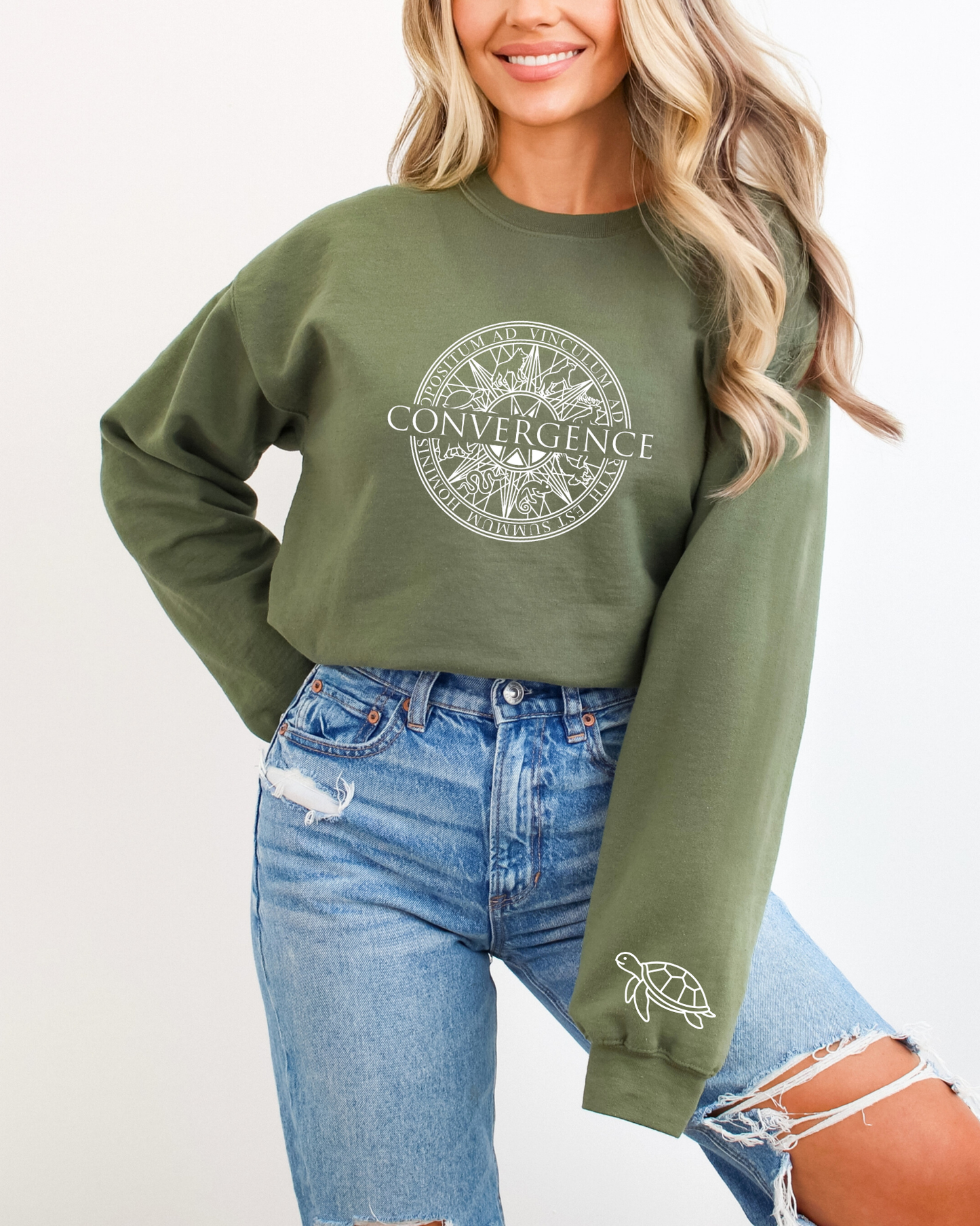 Auryth (Turtle) - Embroidered Sweatshirt (Officially Licensed - Convergence)
