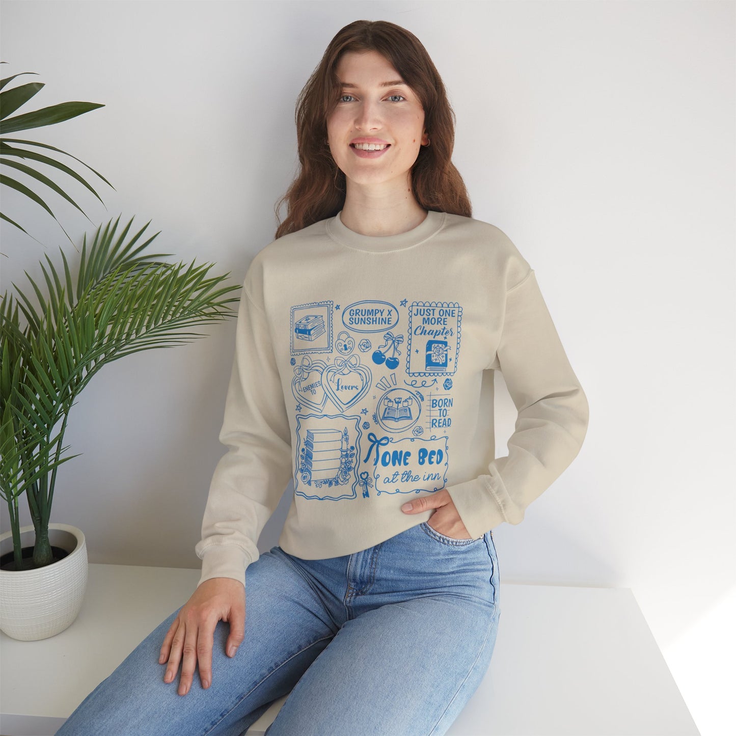 Tropes Sweatshirt (Blue Font)