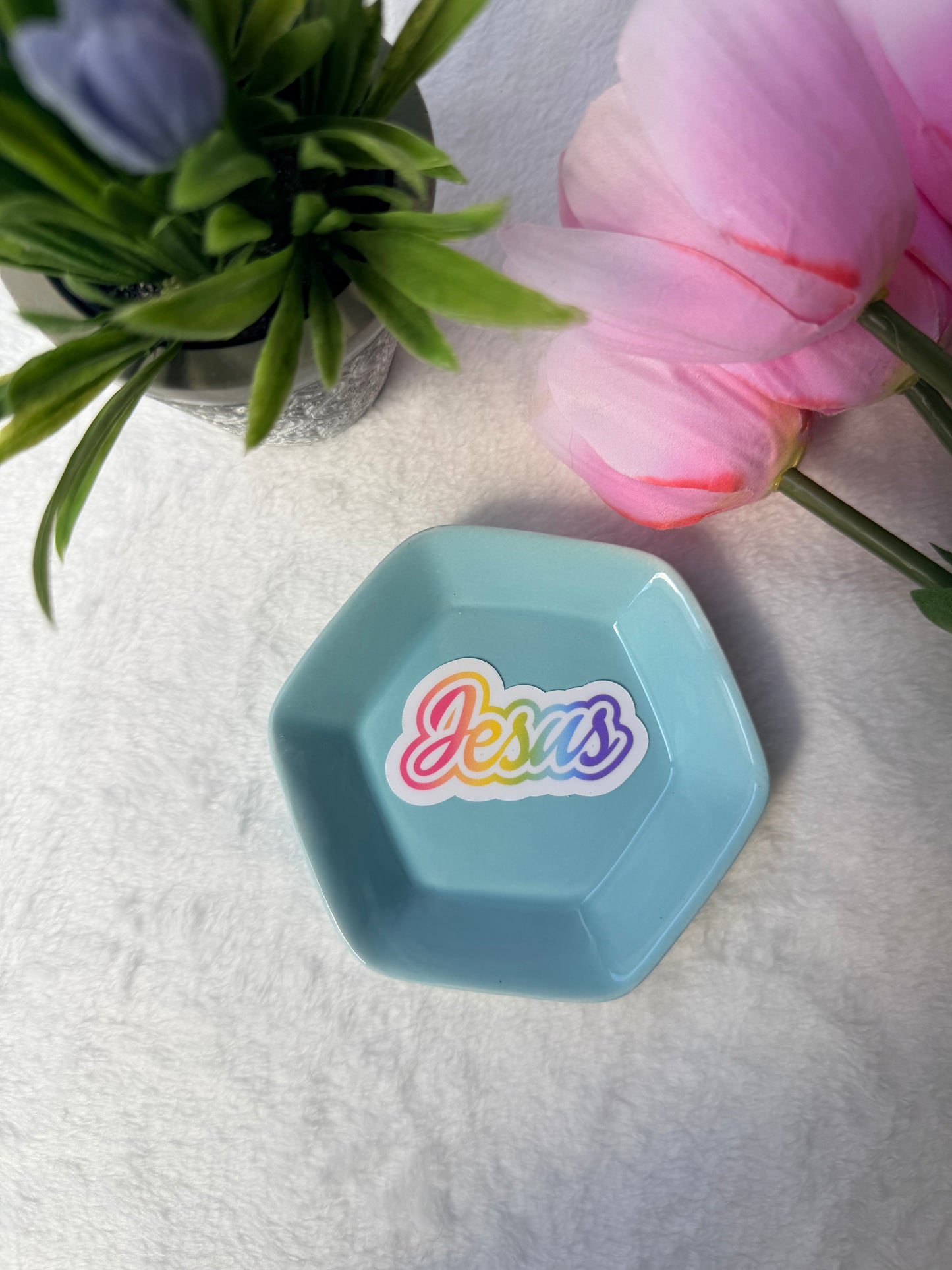 Jesus Rainbow - Sticker