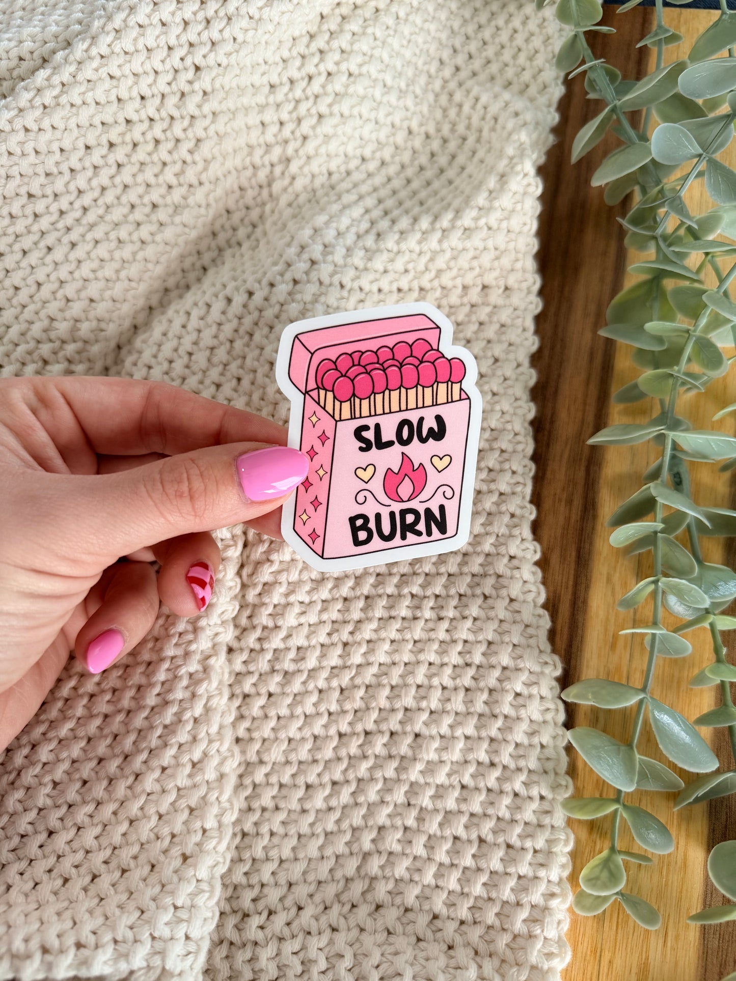 Slow Burn Matches - Sticker