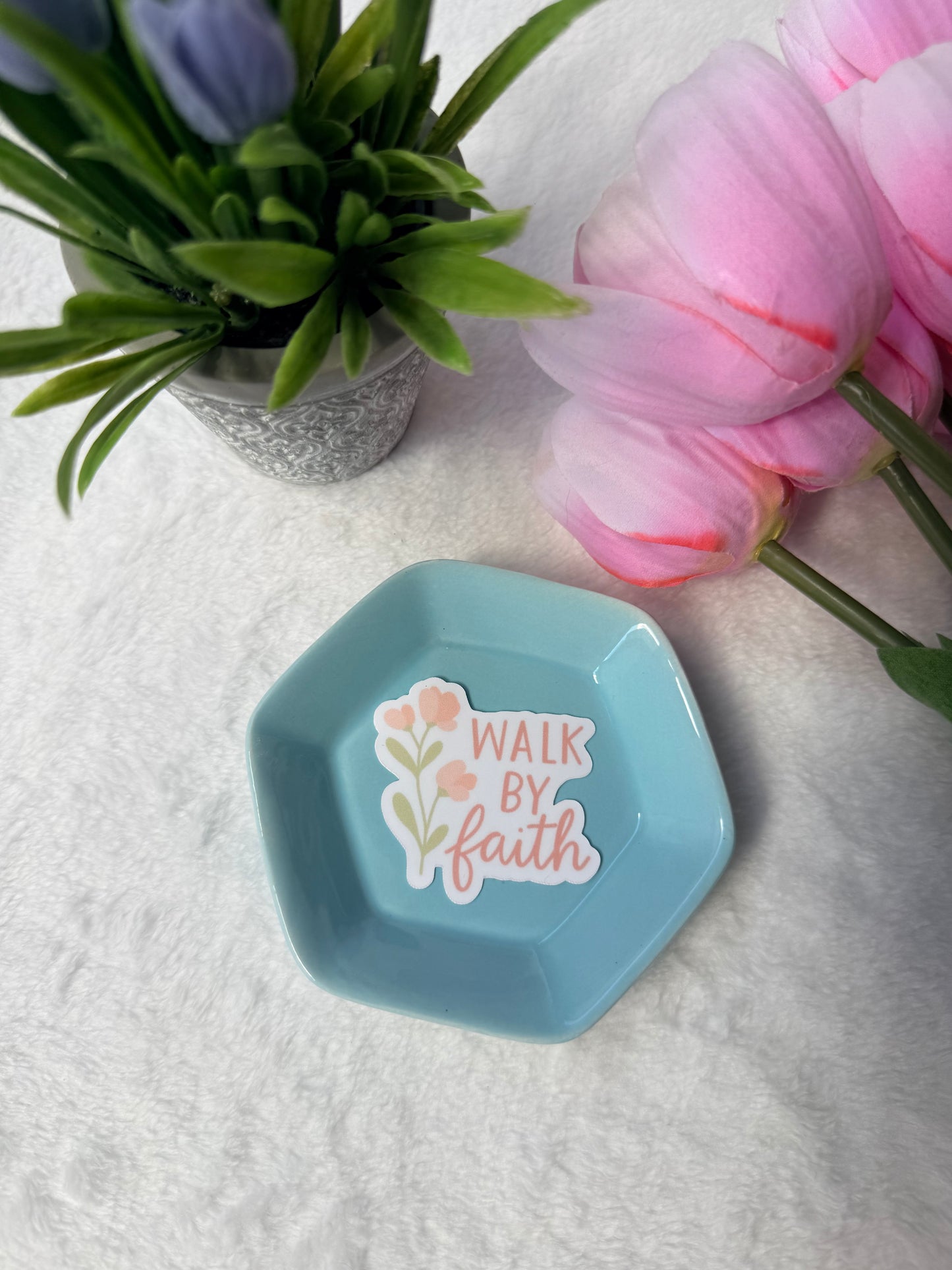 Walk By Faith - Sticker