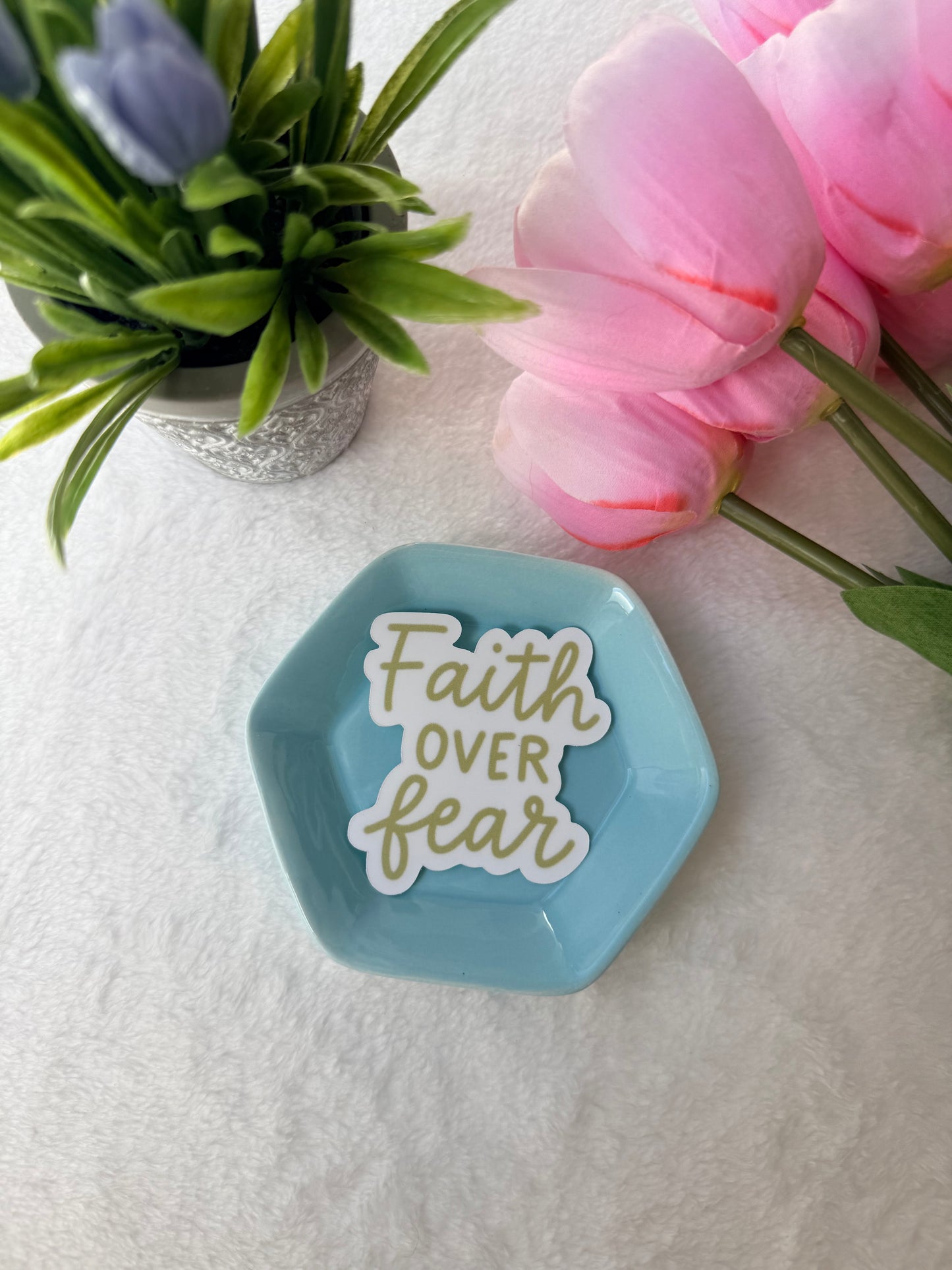Faith Over Fear - Sticker