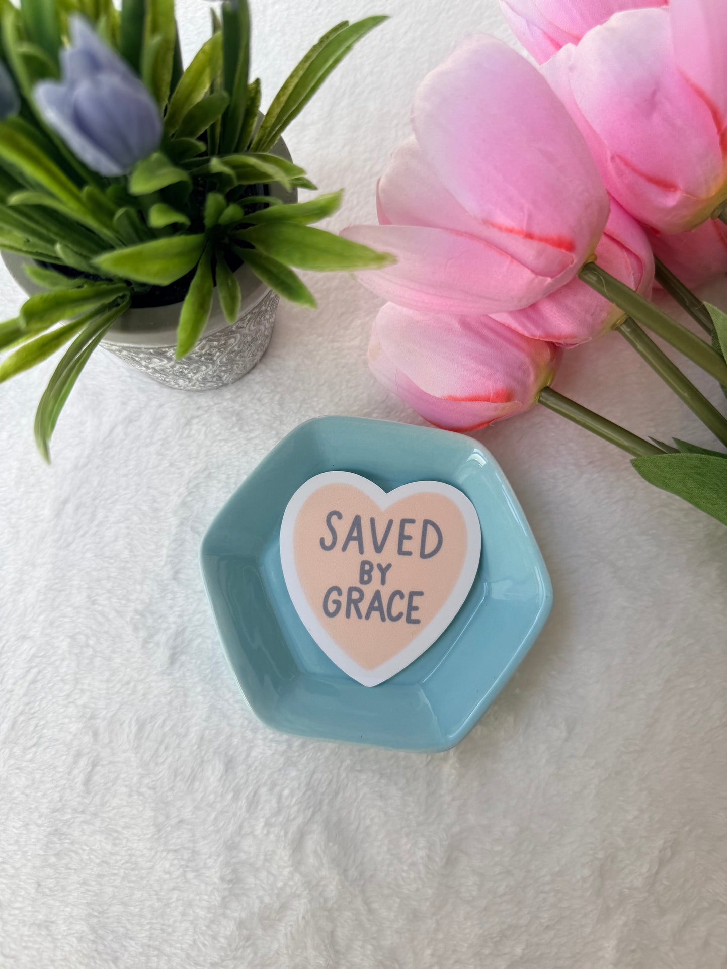 Saved by Grace - Sticker