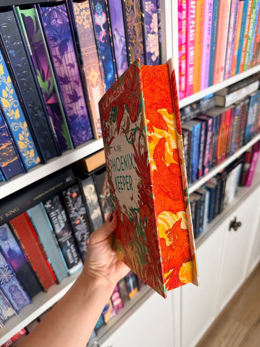 The Phoenix Keeper – S. A. MacLean (Illumicrate)(SIGNED)(Hardback)