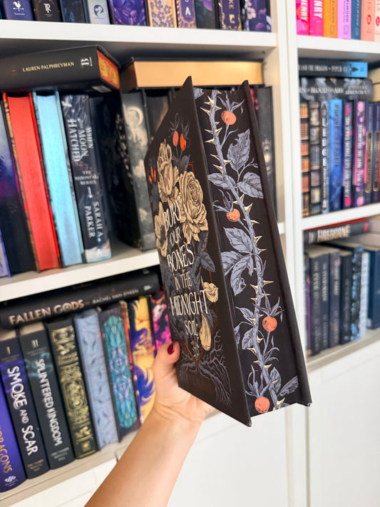 Bury Our Bones in the Midnight Soil – V. E. Schwab (Fairyloot)(Hardback)