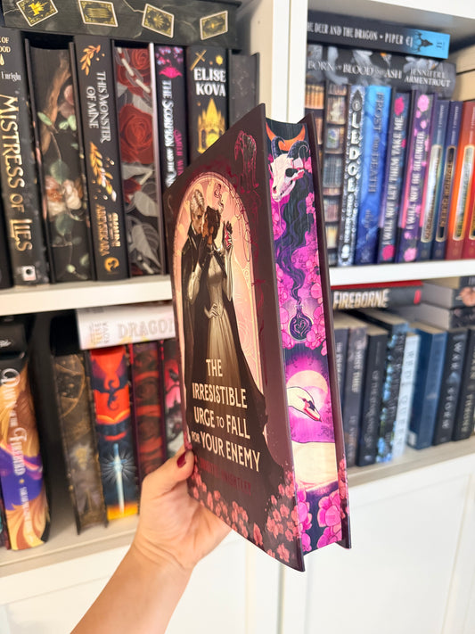 The Irresistible Urge to Fall for Your Enemy – Brigitte Knightley (Fairyloot)(Hardback)