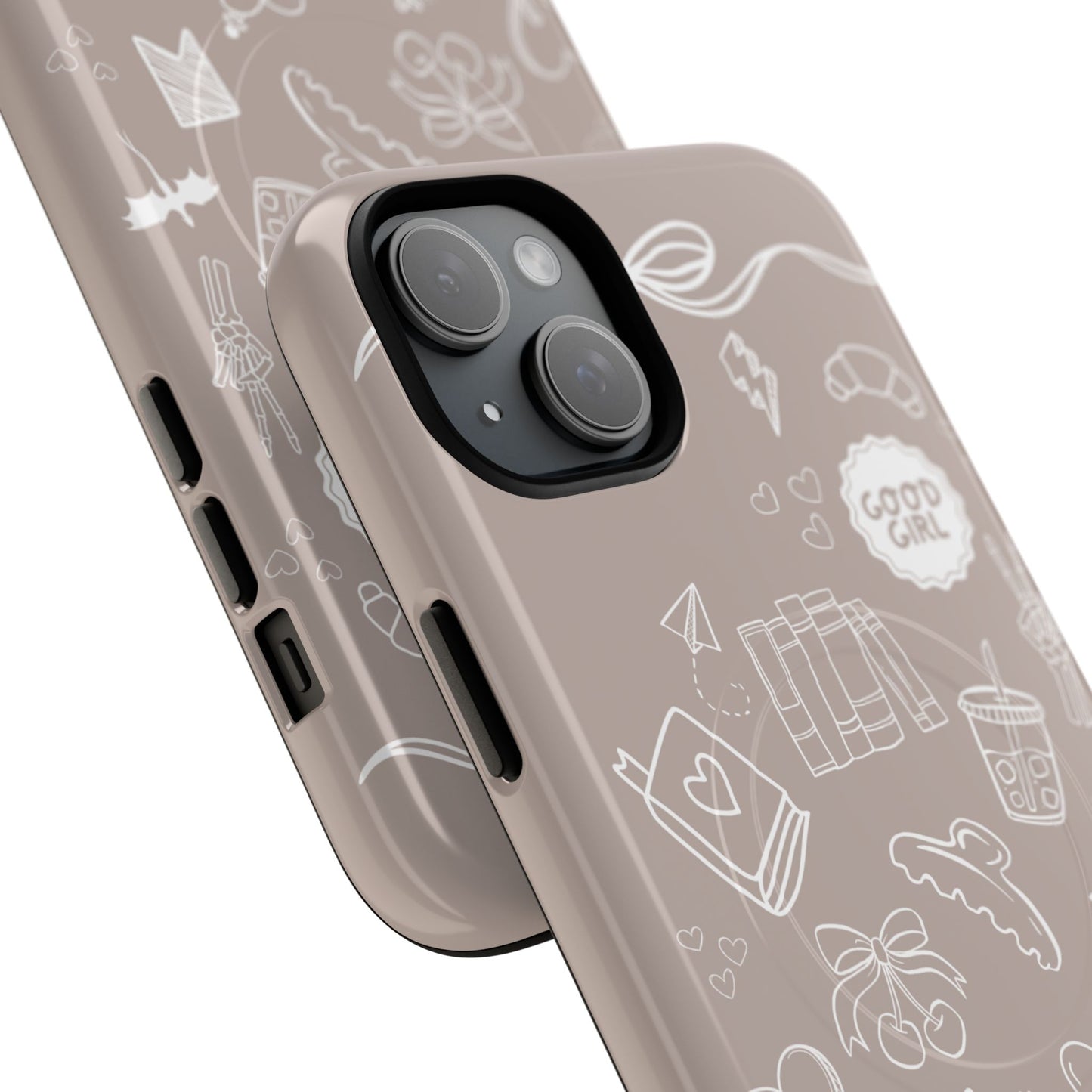 Neutral Bookish iPhone Case