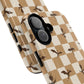 Dragon Check Phone Case — Camel