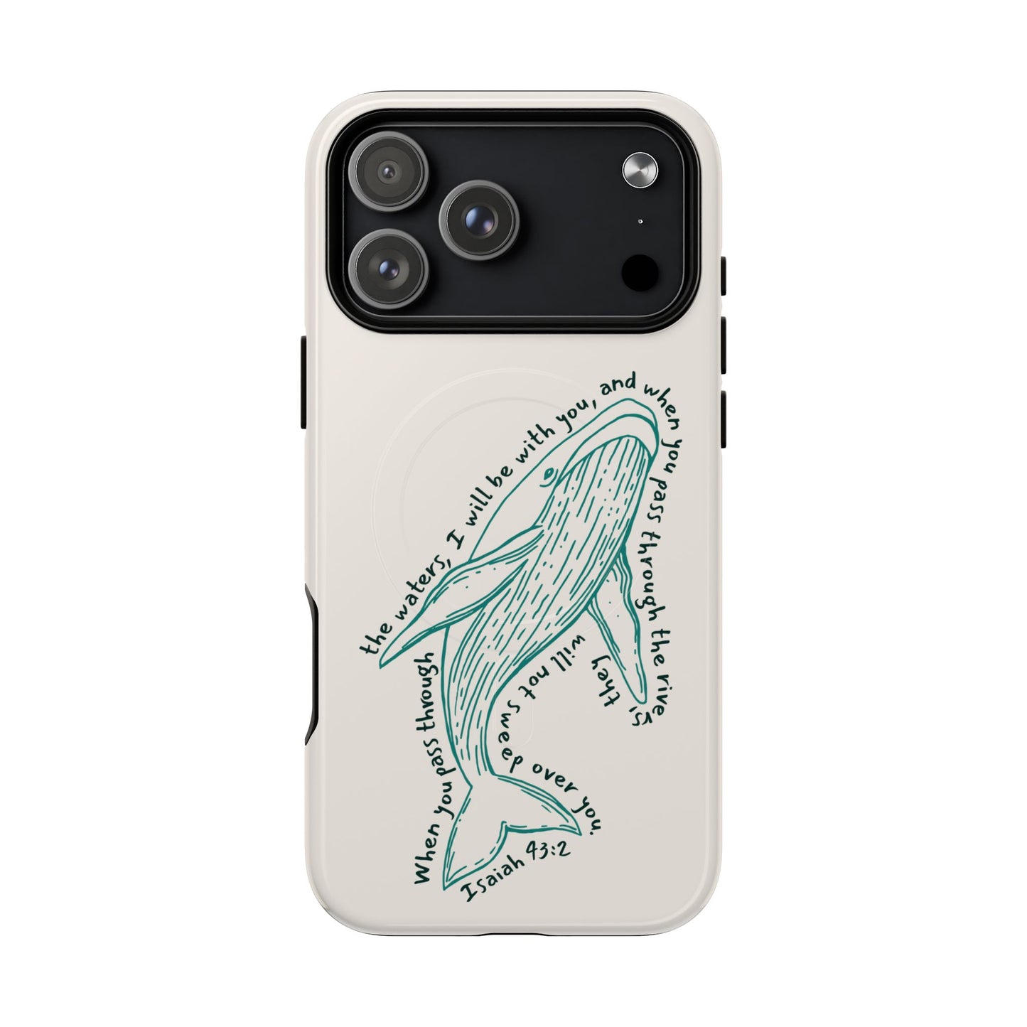 Deep Waters - Cream Phone Case