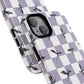 Dragon Check Phone Case — Lavender