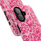 Hot Pink Floral iPhone Case