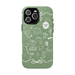 Sage Green Bookish iPhone Case