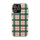 Festive Plaid Phone Case