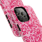 Hot Pink Floral iPhone Case