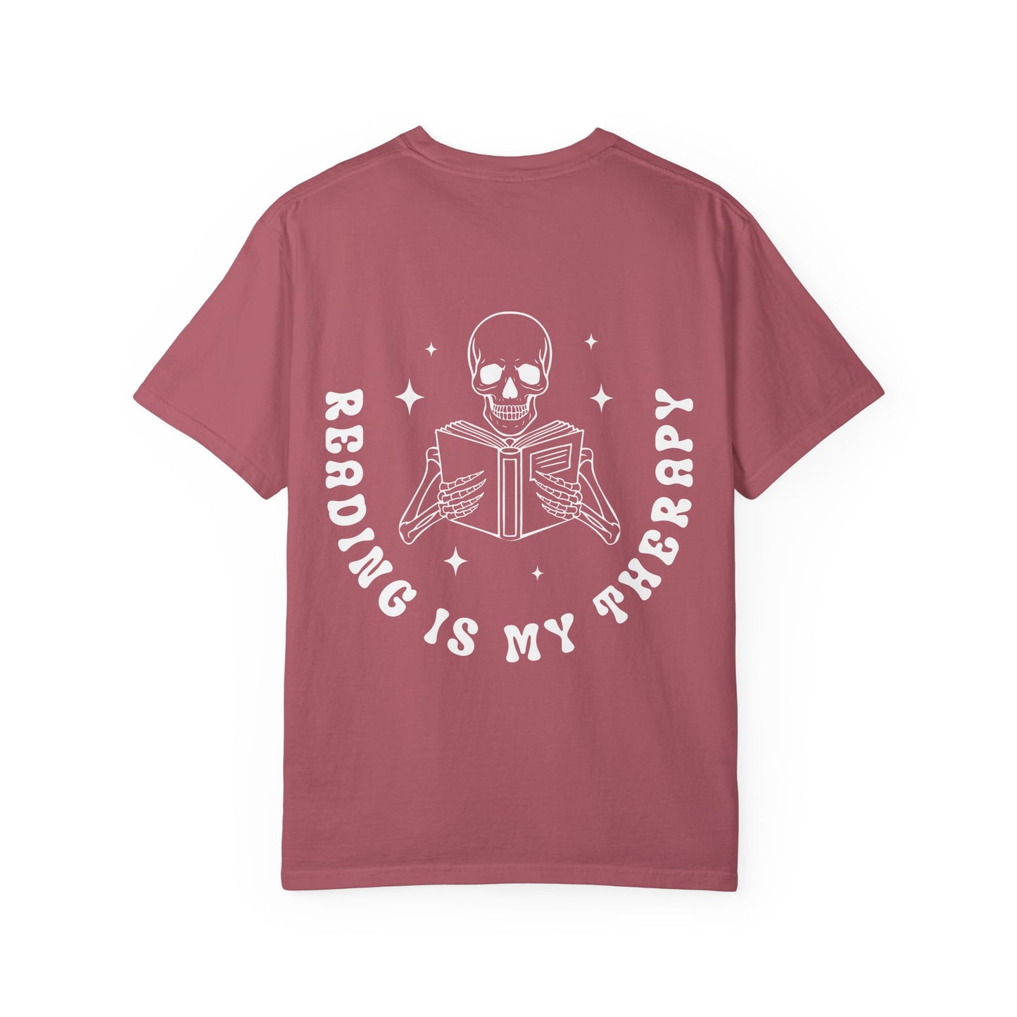 Reading is my Therapy - Comfort Colors Tee