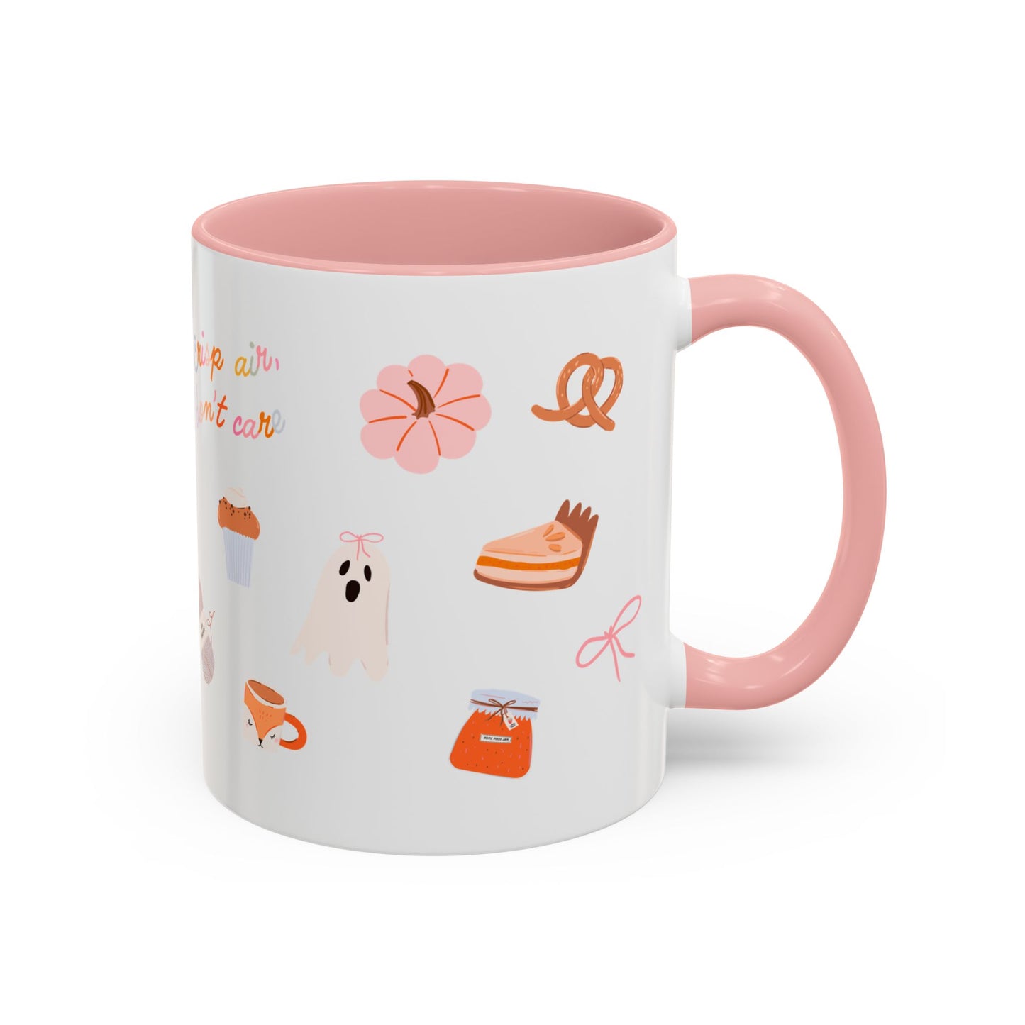 Fall Girlie Coffee Mug, Cute Mug, Fall Decor, Seasonal Gift, Cozy Drinkware, Coffee Lover's Mug, Whimsical Autumn Coffee Cup