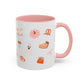 Fall Girlie Coffee Mug, Cute Mug, Fall Decor, Seasonal Gift, Cozy Drinkware, Coffee Lover's Mug, Whimsical Autumn Coffee Cup