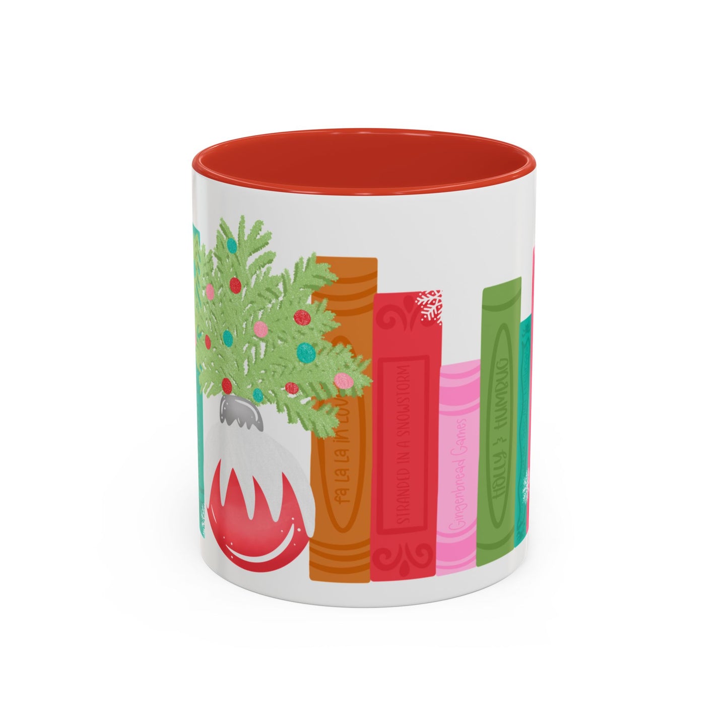Christmas Bookshelf - Mug