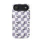 Dragon Check Phone Case — Lavender