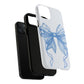Coquette Blue Bow iPhone Case