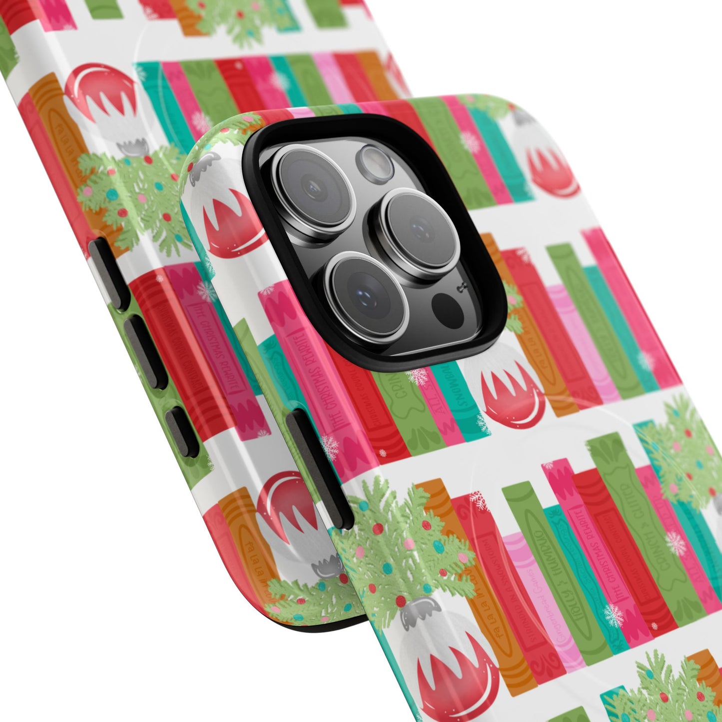 Christmas Bookshelf - Phone Case