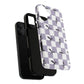 Dragon Check Phone Case — Lavender