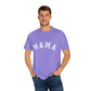 Blue Bow Coquette MAMA - Comfort Colors Tee