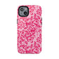 Hot Pink Floral iPhone Case