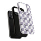 Dragon Check Phone Case — Lavender