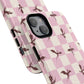 Dragon Check Phone Case — Pink