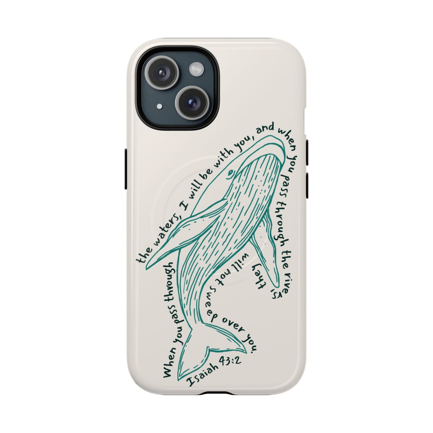 Deep Waters - Cream Phone Case