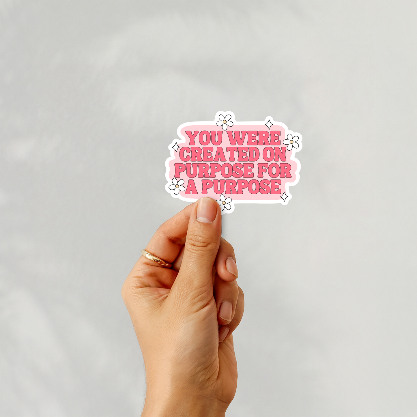 Created for A Purpose - Sticker