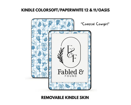 Coastal Cowgirl - Kindle Skin