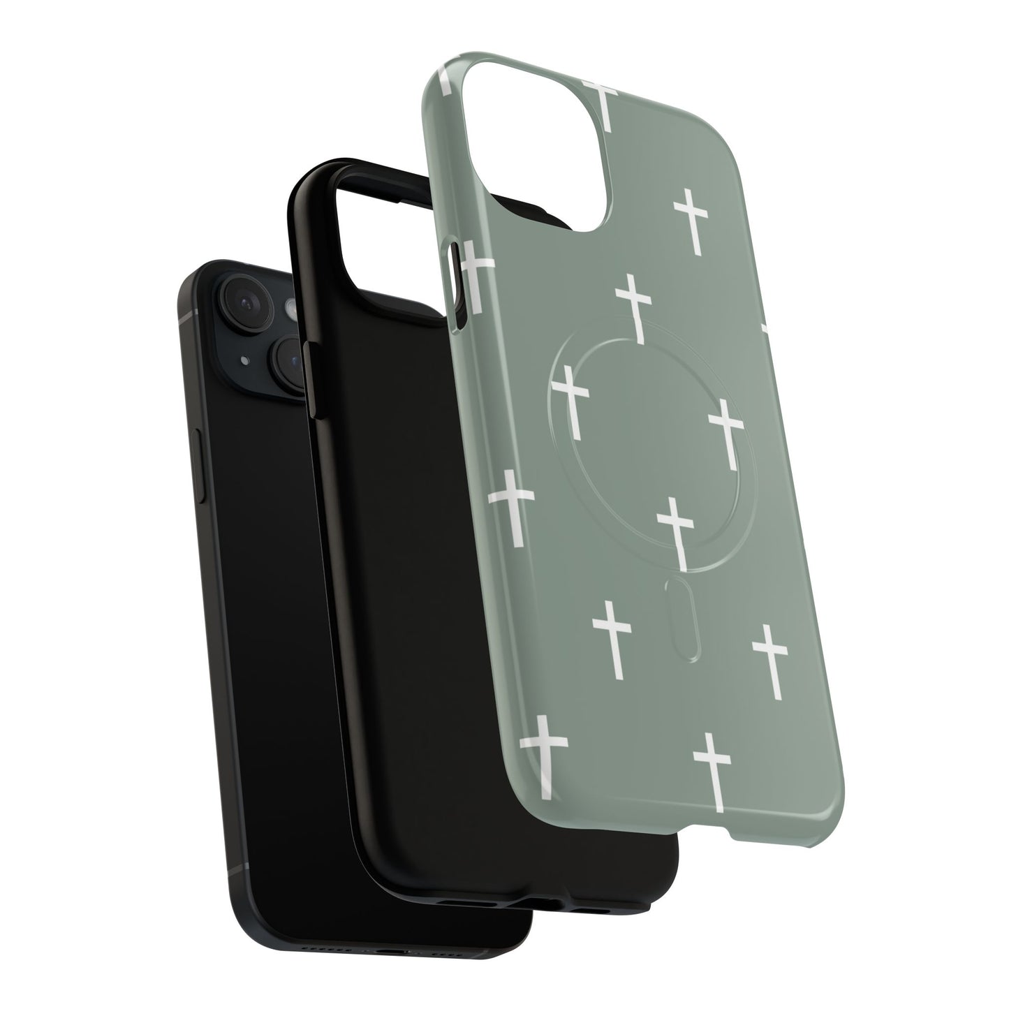 Green Cross - Phone Case