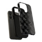 Dragon Check Phone Case — Grey
