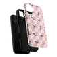 Dragon Check Phone Case — Pink