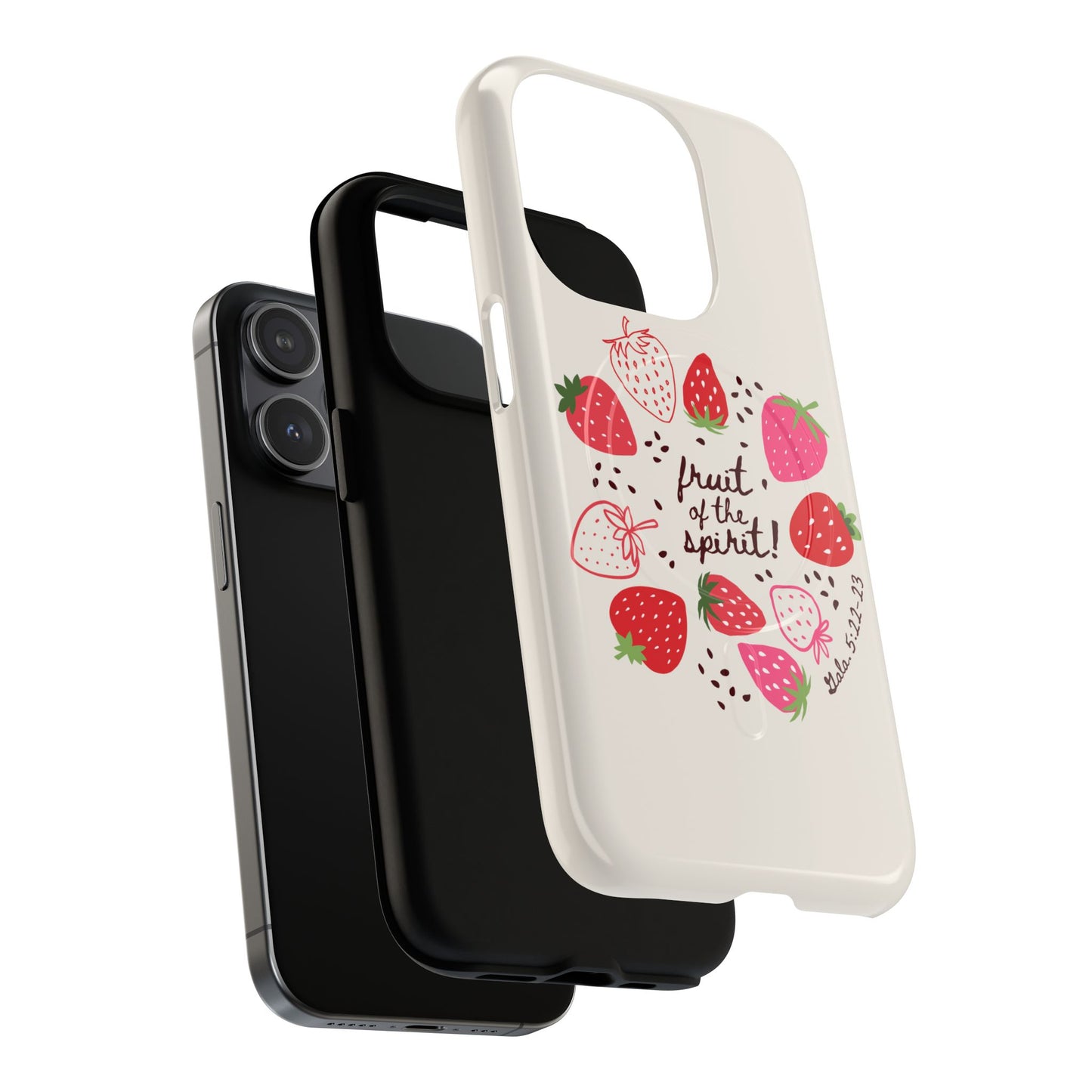 Fruits of the Spirit - Cream Phone Case