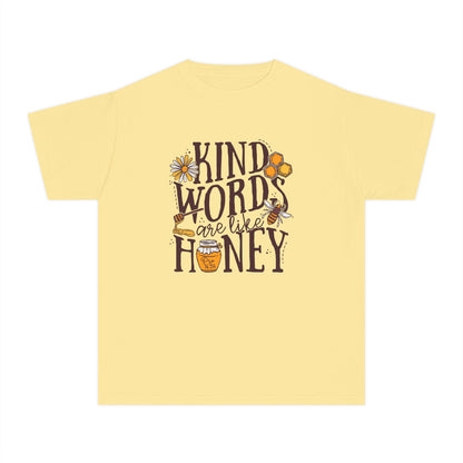 Kind Words Are Like Honey (Single Sided) (Youth) - Faith Tee