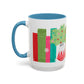 Christmas Bookshelf - Mug