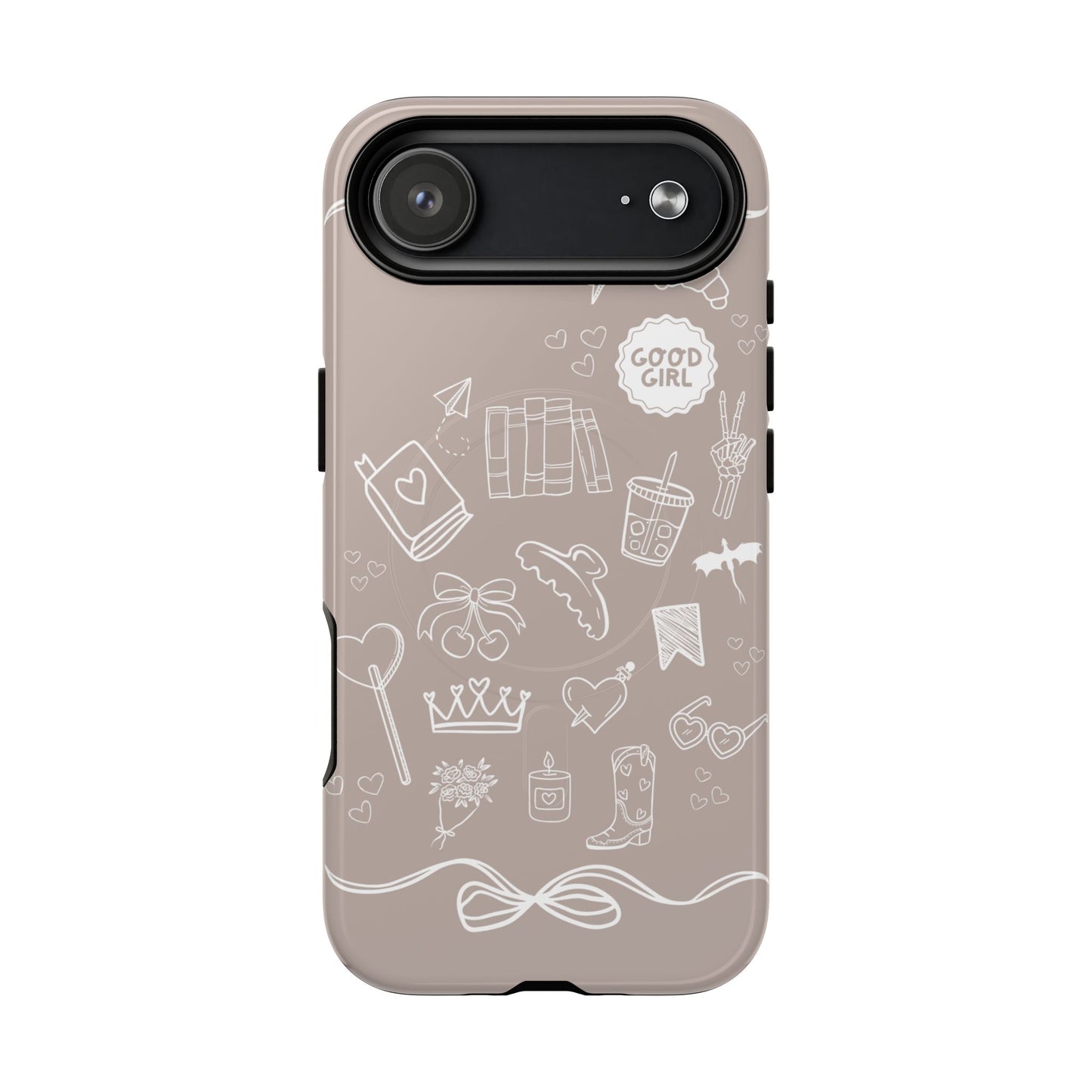 Neutral Bookish iPhone Case
