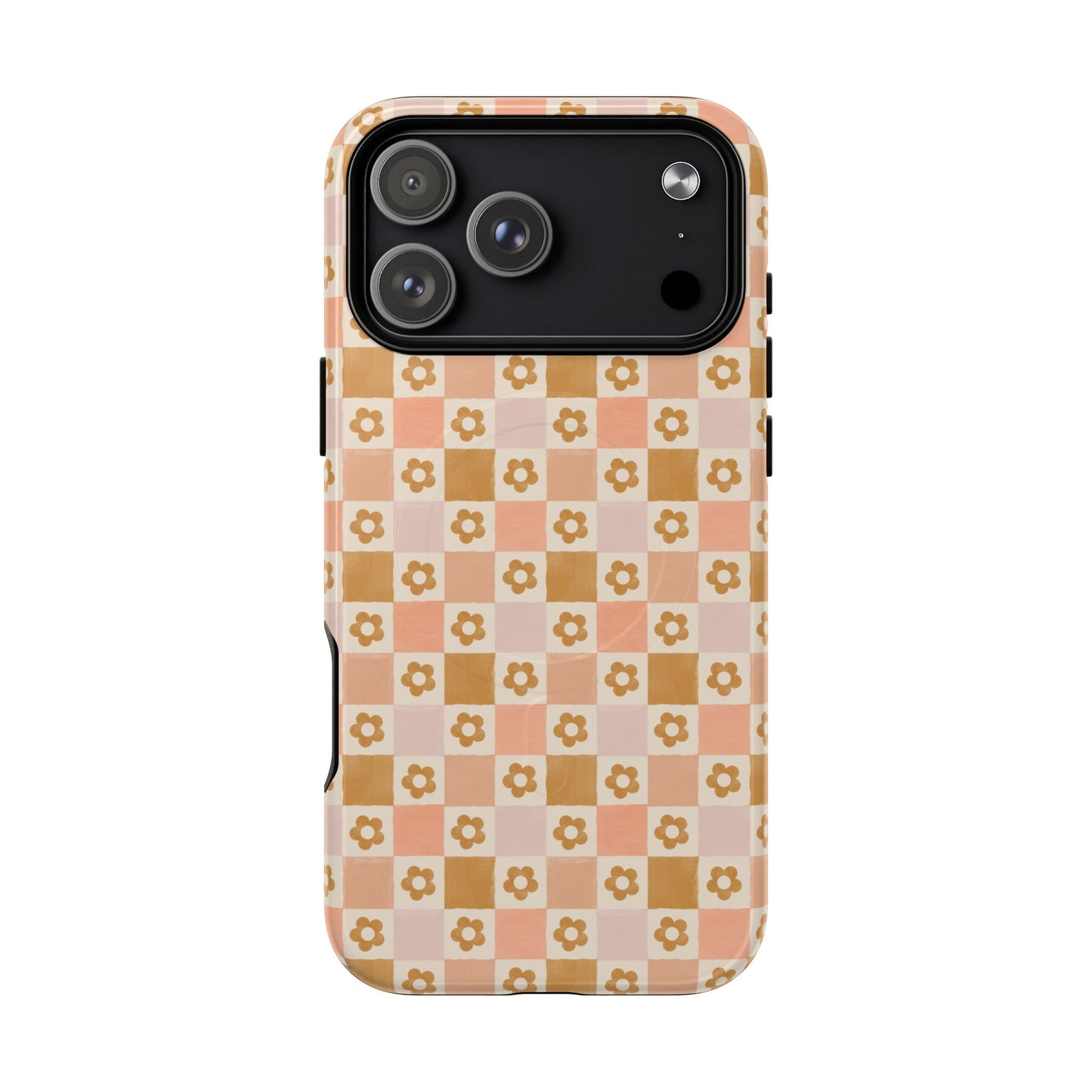 Groovy Checkered iPhone Case